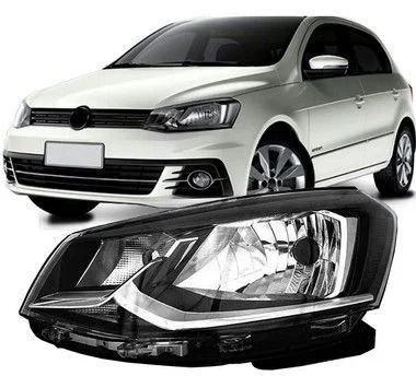 Farol Gol / Gol Sedan friso cromado 2017-2019