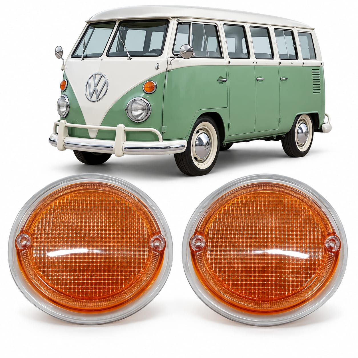 Par Tapa guiñador Kombi 1962-1974